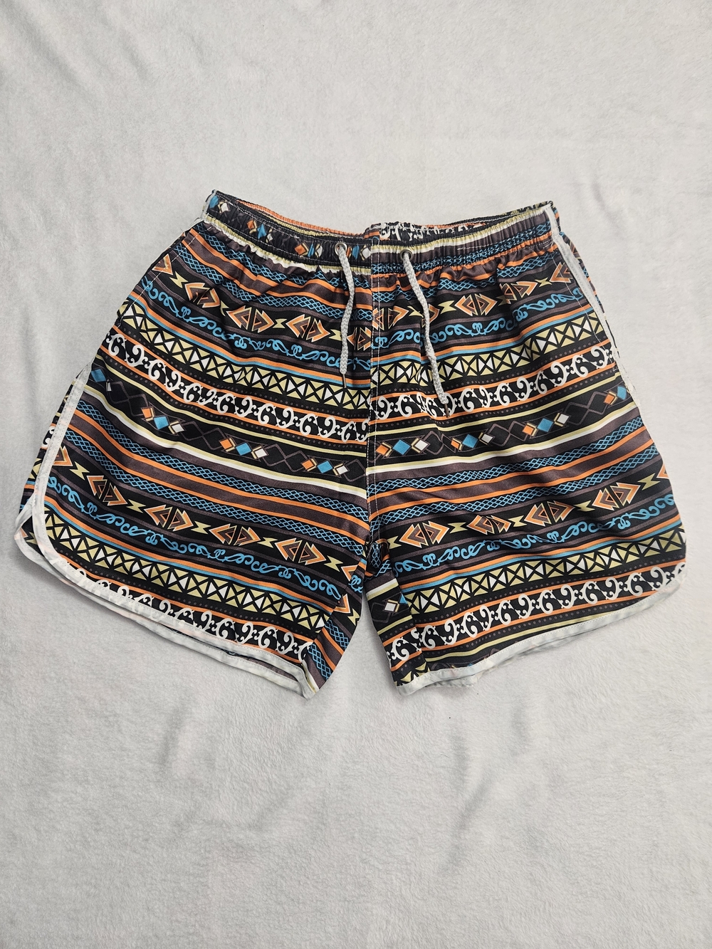 Source Unknown Men’s Athletic Shorts - Black, Blue, Orange, Yellow